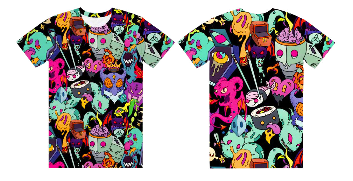 SAVAGEWONK4EVER All Over Print Tee