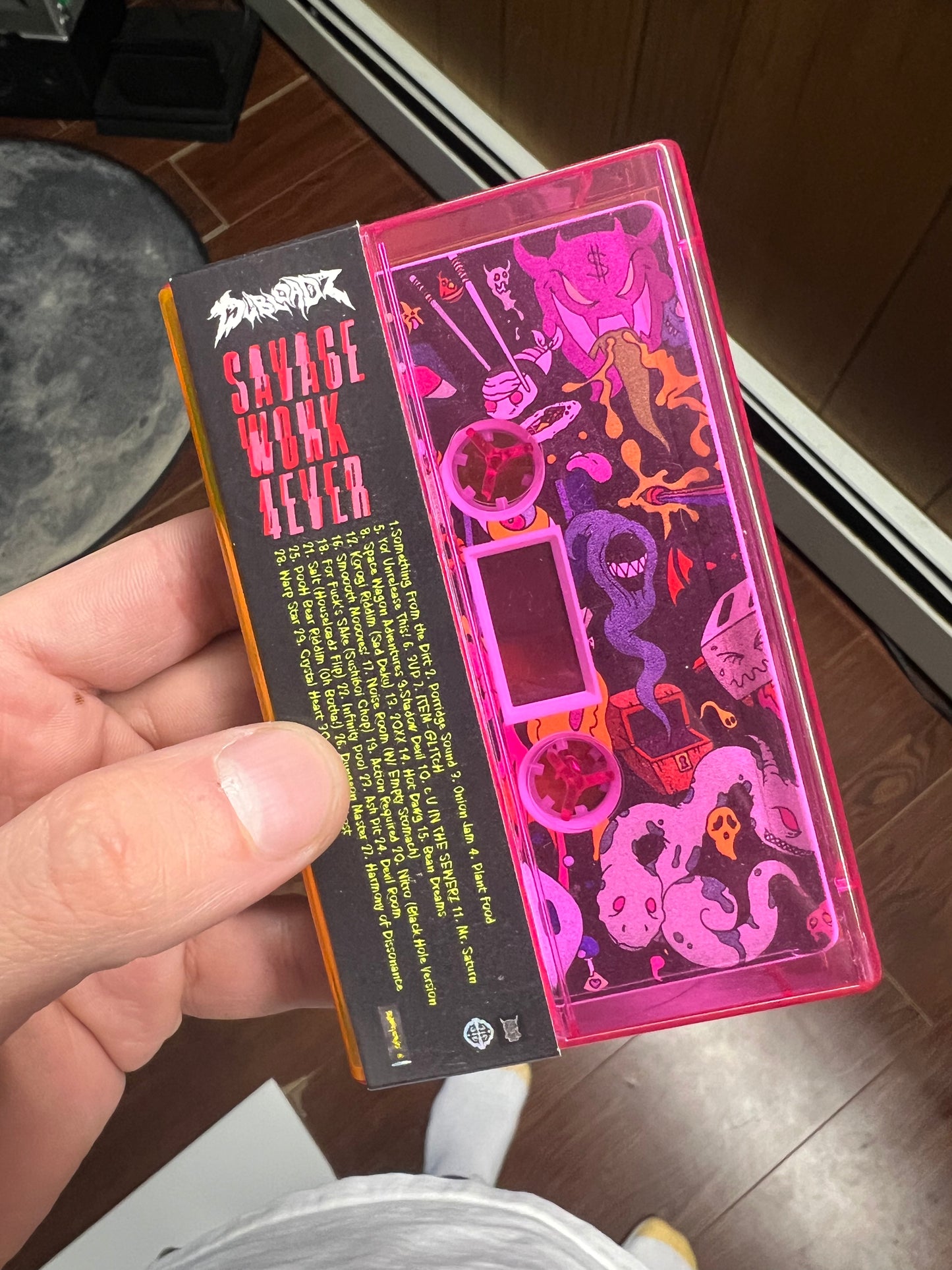 SAVAGEWONK4EVER UV Print Cassette (RECORD STORE DAY SALE)