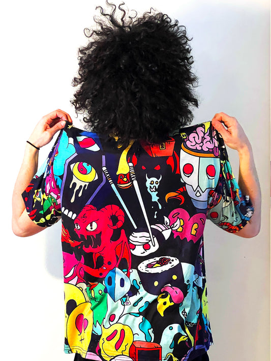SAVAGEWONK4EVER All Over Print Tee