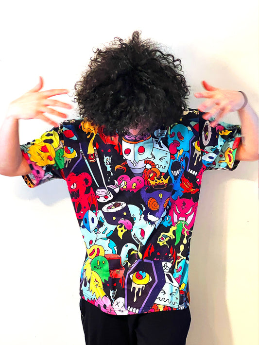SAVAGEWONK4EVER All Over Print Tee